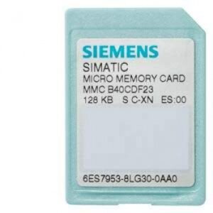 SIEMENS 6ES7953 8LG31 0AA0 S7 300 MEMORY CARD 128 KB