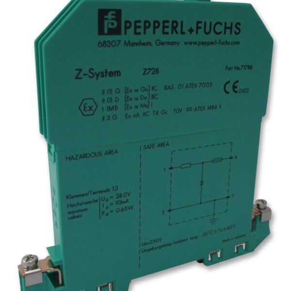 PEPPERL FUCHS Z728 ZENER BARRIER